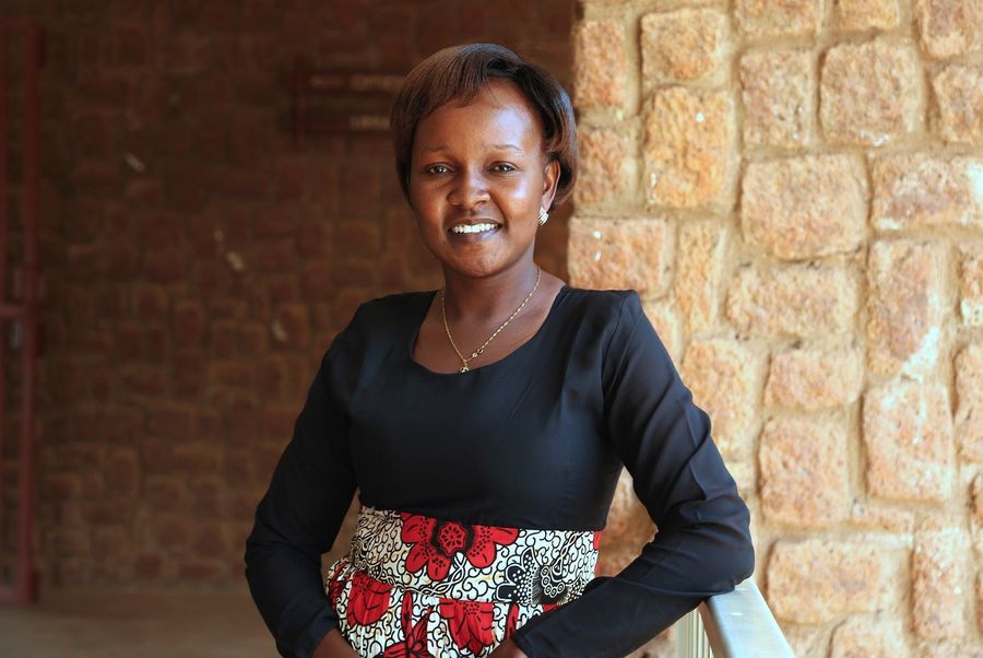 Tereza Peter, graduate of Solidarity Teachers Training College in Yambio, currently teaching at St. Michael’s Primary School in Wau